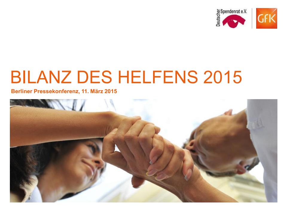 Bilanz des Helfens Bilanz des Helfens