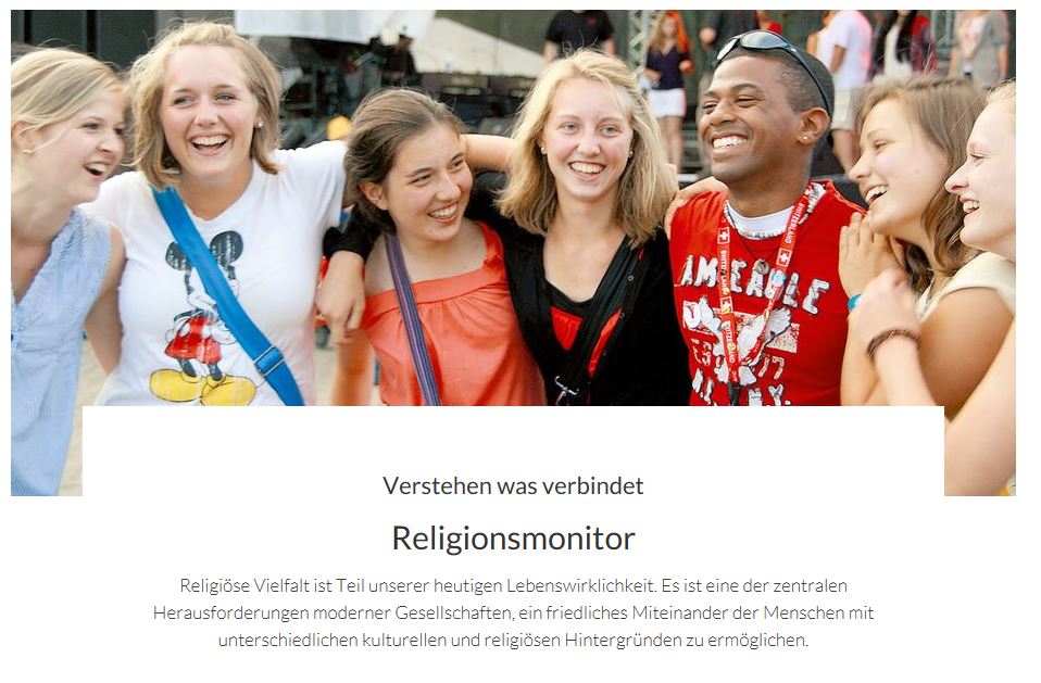 Bertelsmann Stiftung Religionsmonitor Studie 2017